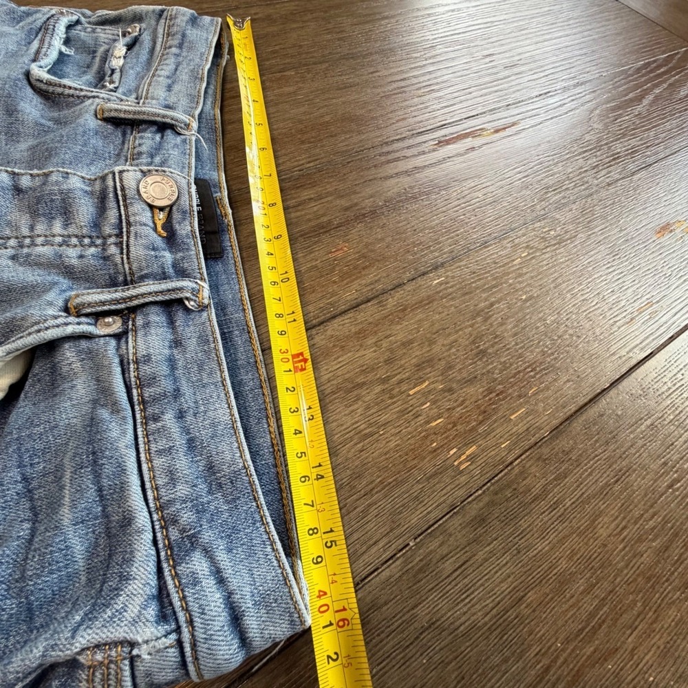 Purple Brand P001‎ Low Rise Slim Jeans Lt Indigo 3D Embossed Monogram Button Fly - Picture 13 of 16